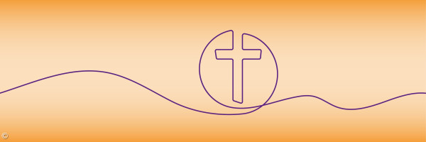 Onelinezeichnung Kreuz